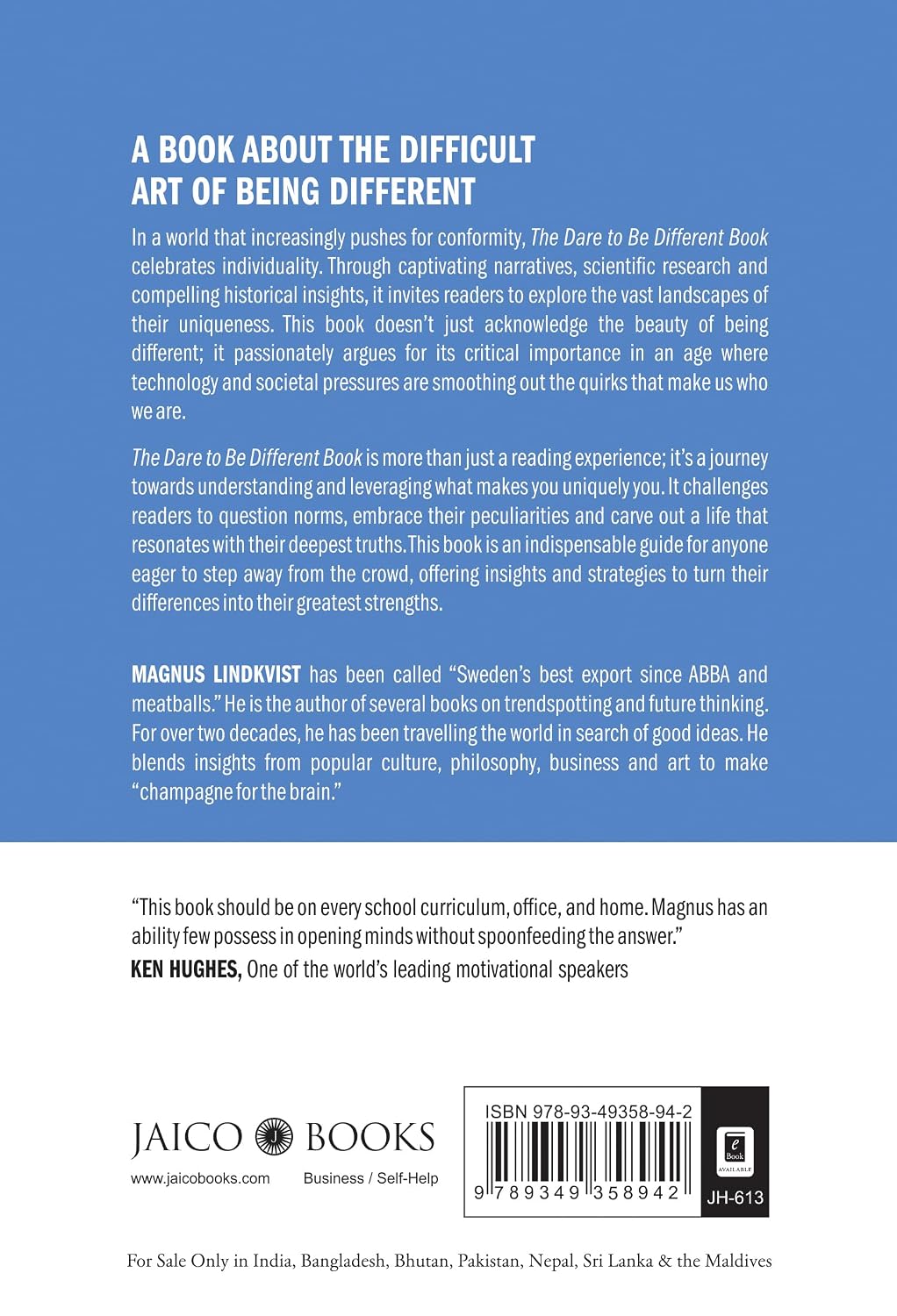 The Dare to Be Different Book