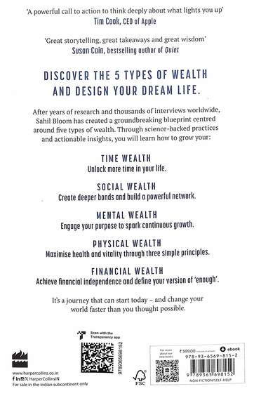 The 5 types of wealth a transformative guide to design your dream life